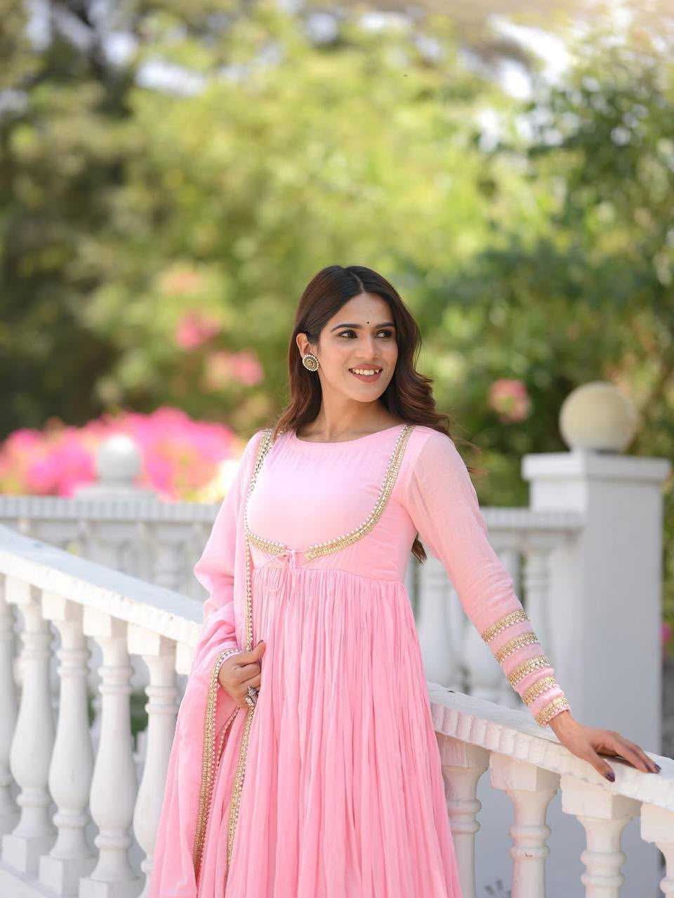 YNF Wholesale Vichitra Silk Ladies Silk Suit  | Surat Manufacturer