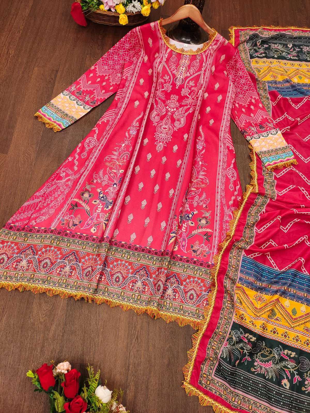 YNF Wholesale Muslin Ladies Suits  | Surat Manufacturer