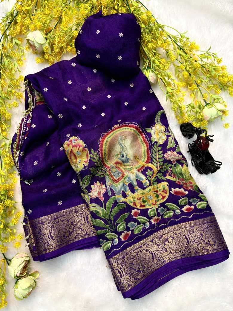 YNF Wholesale Crepe Silk Tussar Silk Sarees  | Surat Manufacturer