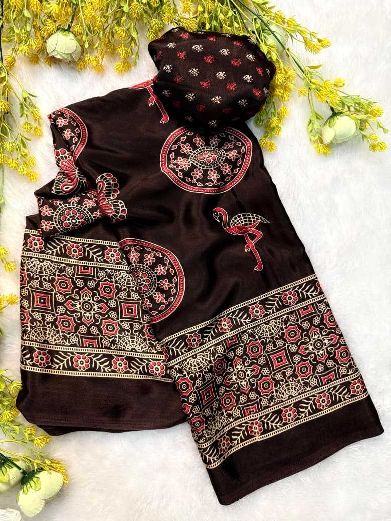 YNF Wholesale Crepe Silk Gajji Modal Sarees  | Surat Manufacturer