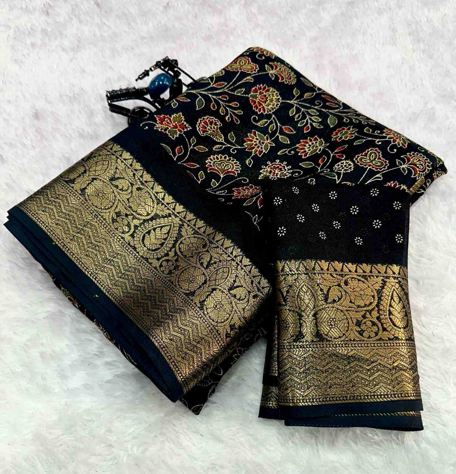 YNF Wholesale Georgette Designer Sarees KESH574 Aahilya | Surat Manufacturer