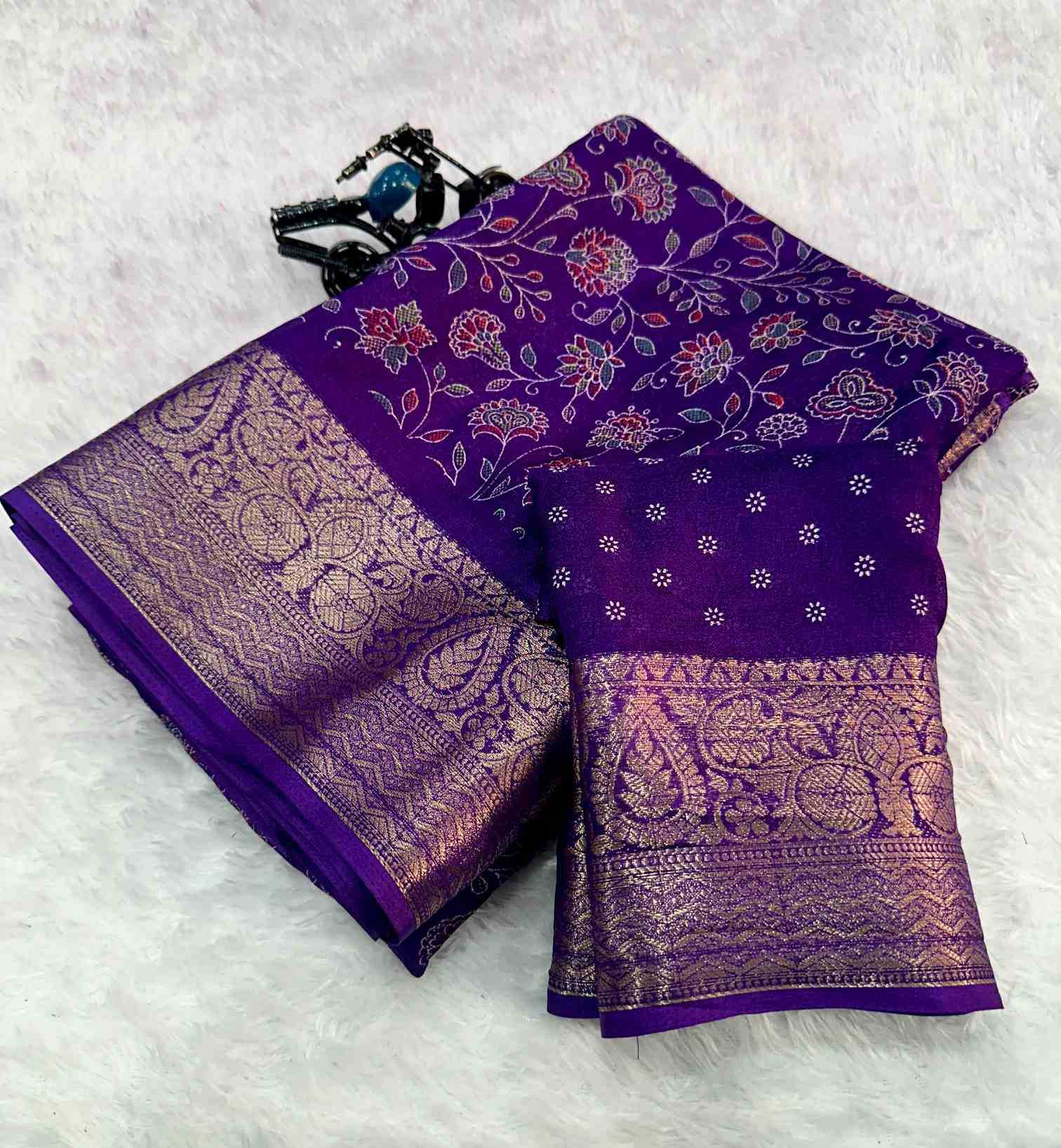 YNF Wholesale Georgette Designer Sarees KESH574 Aahilya | Surat Manufacturer