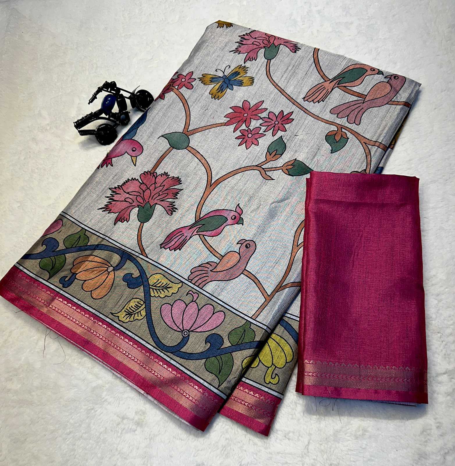 YNF Wholesale Tussar Silk Designer Sarees  | Surat Manufacturer