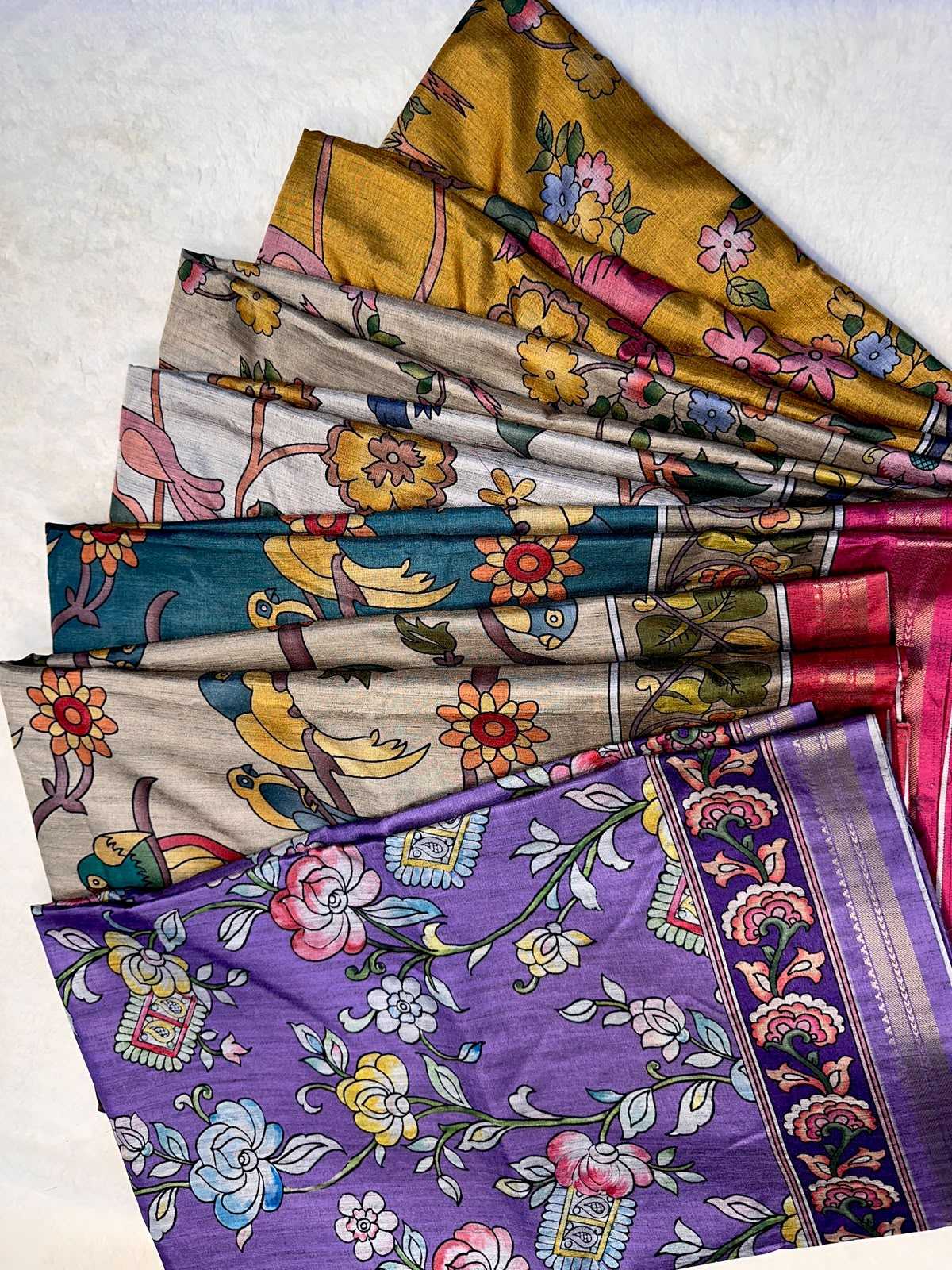 YNF Wholesale Tussar Silk Designer Sarees  | Surat Manufacturer
