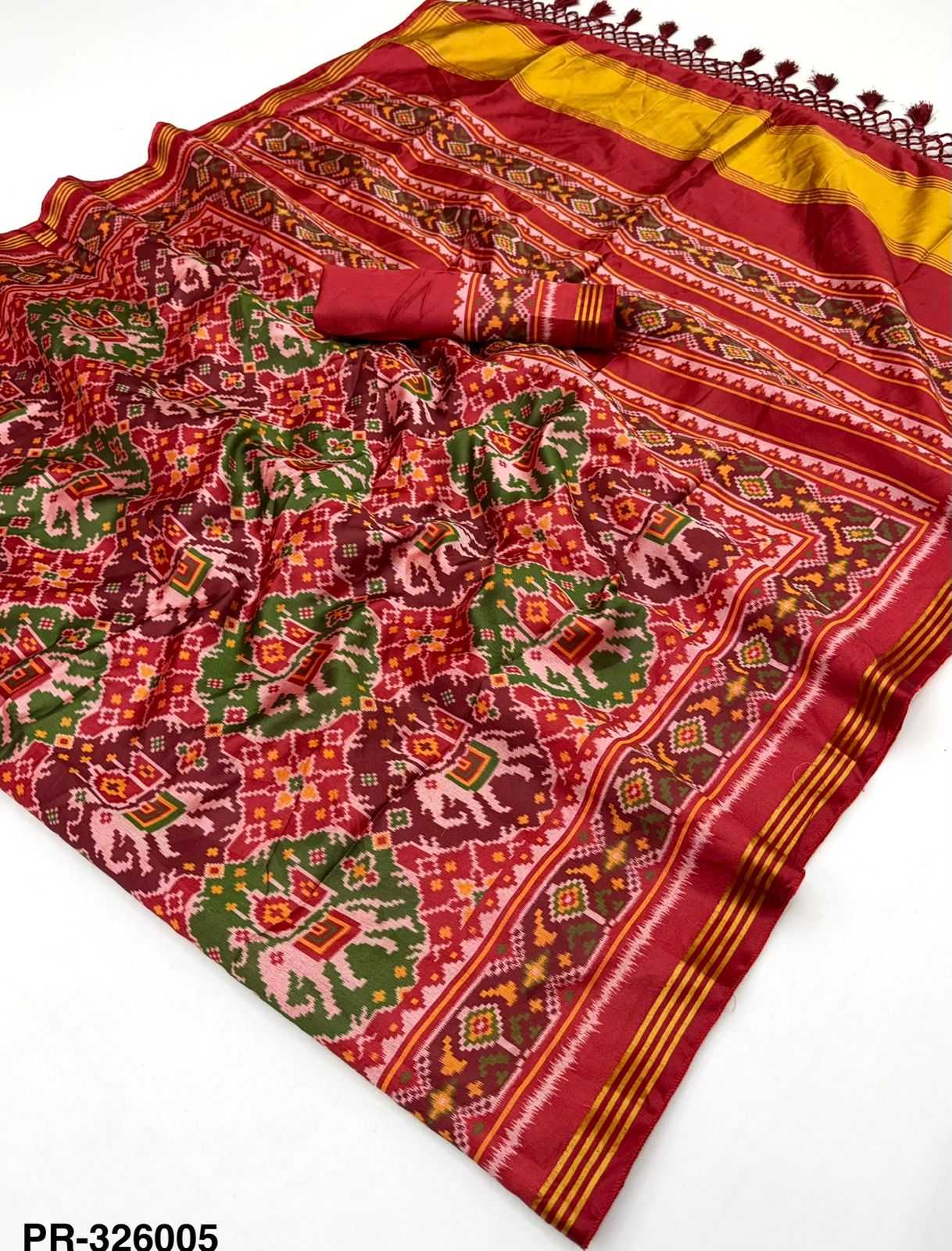 YNF Wholesale Handloom Silk Handloom Sarees  | Surat Manufacturer