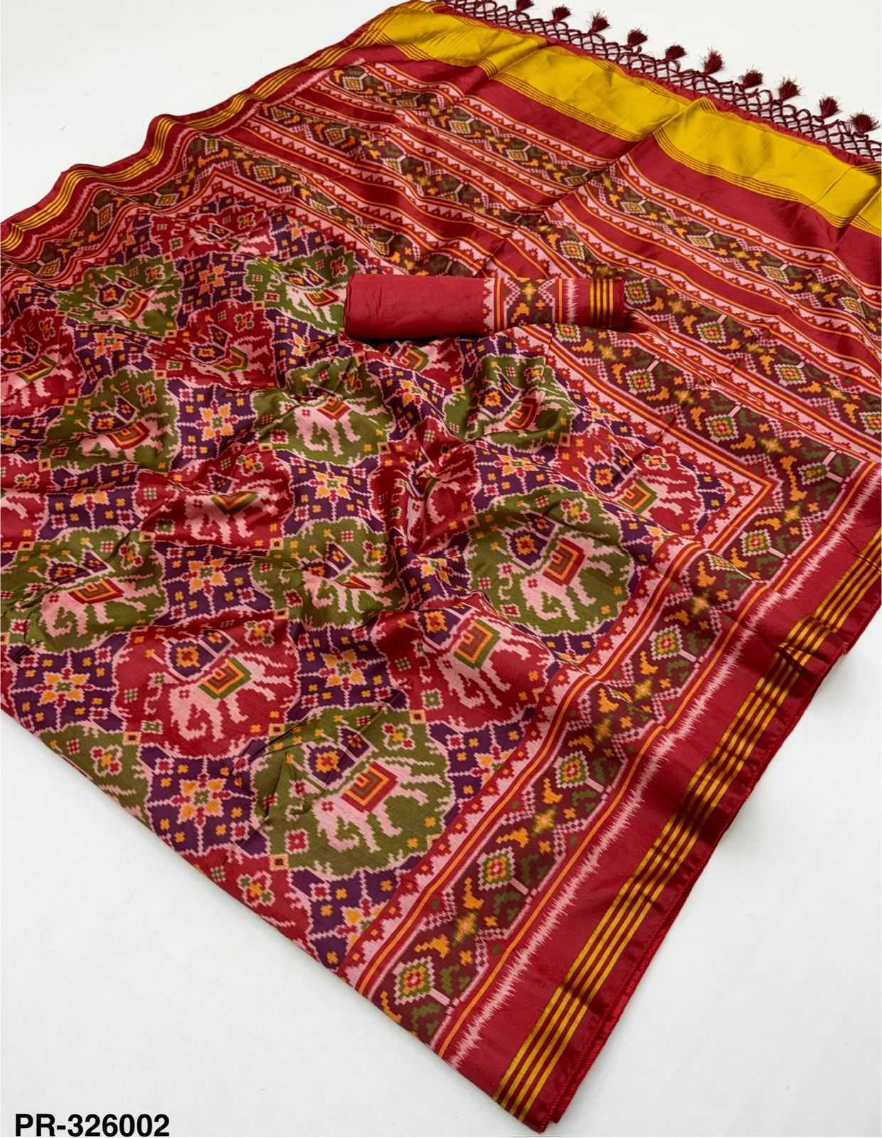 YNF Wholesale Handloom Silk Handloom Sarees  | Surat Manufacturer