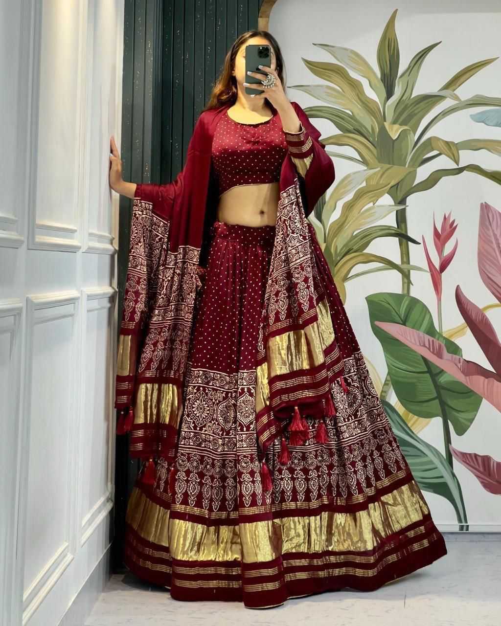 YNF Wholesale Pure Silk Silk Lehenga  | Surat Manufacturer