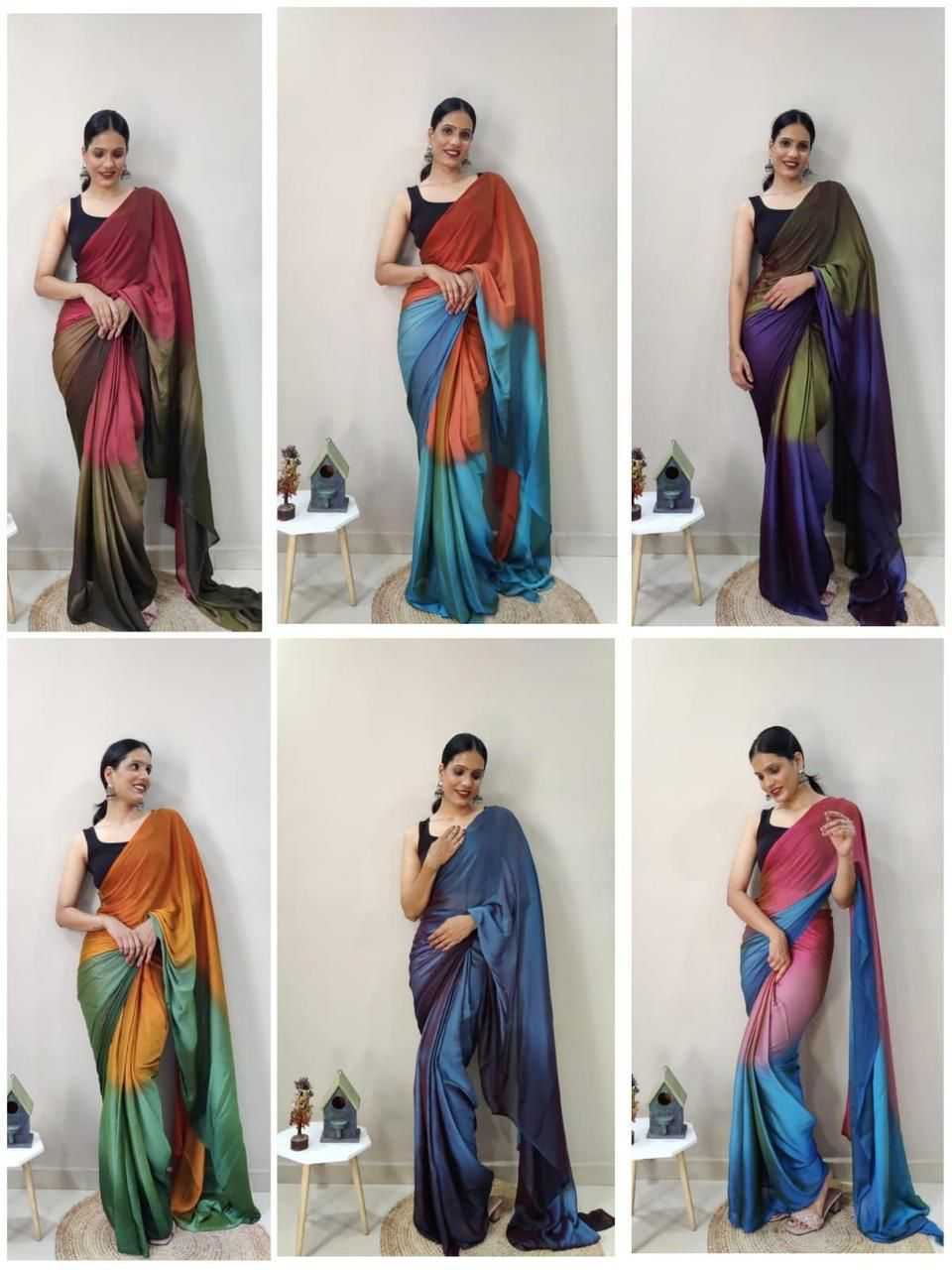 YNF Wholesale Nylon Designer Sarees  | Surat Manufacturer