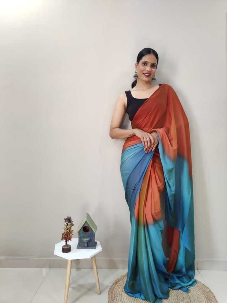 YNF Wholesale Nylon Designer Sarees  | Surat Manufacturer