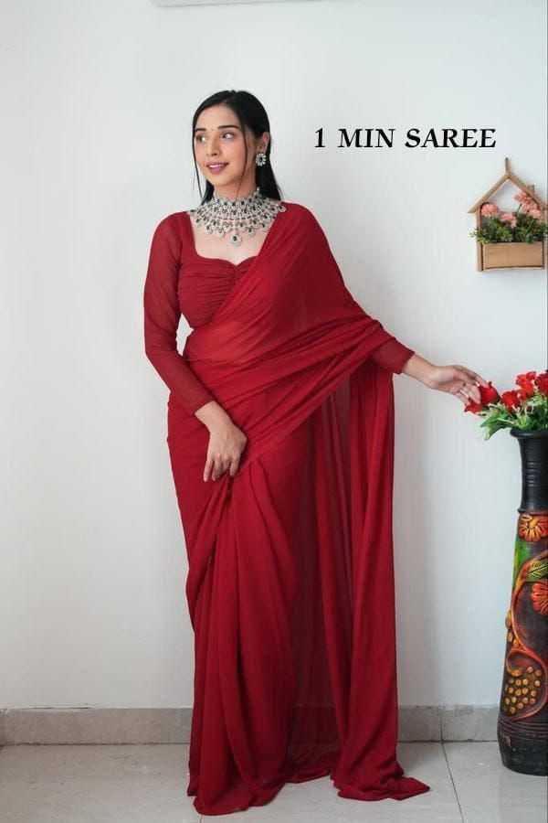 YNF Wholesale Georgette Designer Sarees  | Surat Manufacturer