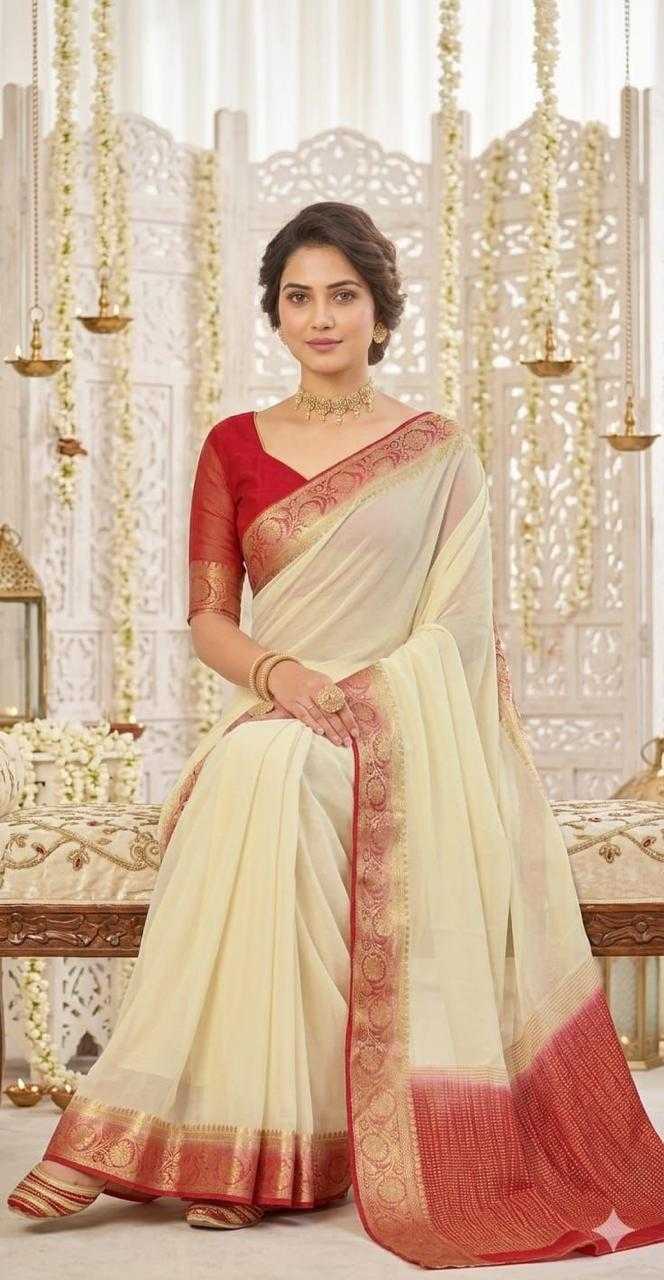 YNF Wholesale Chinon Designer Sarees  | Surat Manufacturer
