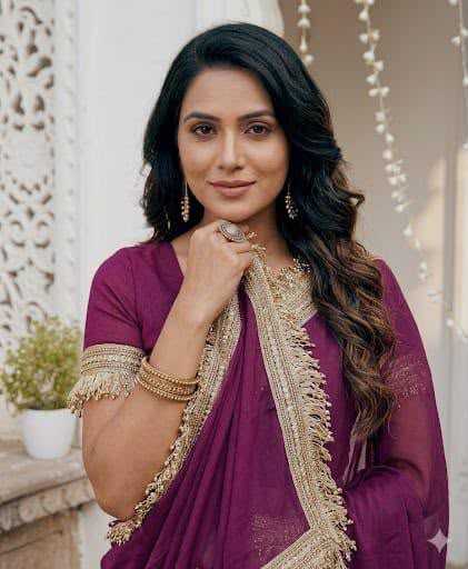 YNF Wholesale Georgette Fancy Sarees  | Surat Manufacturer