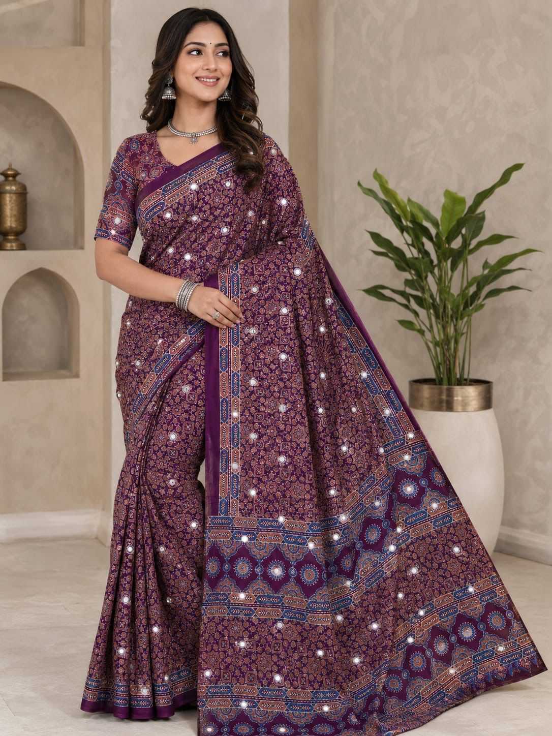 YNF Wholesale Japan Sartin Designer Sarees  | Surat Manufacturer