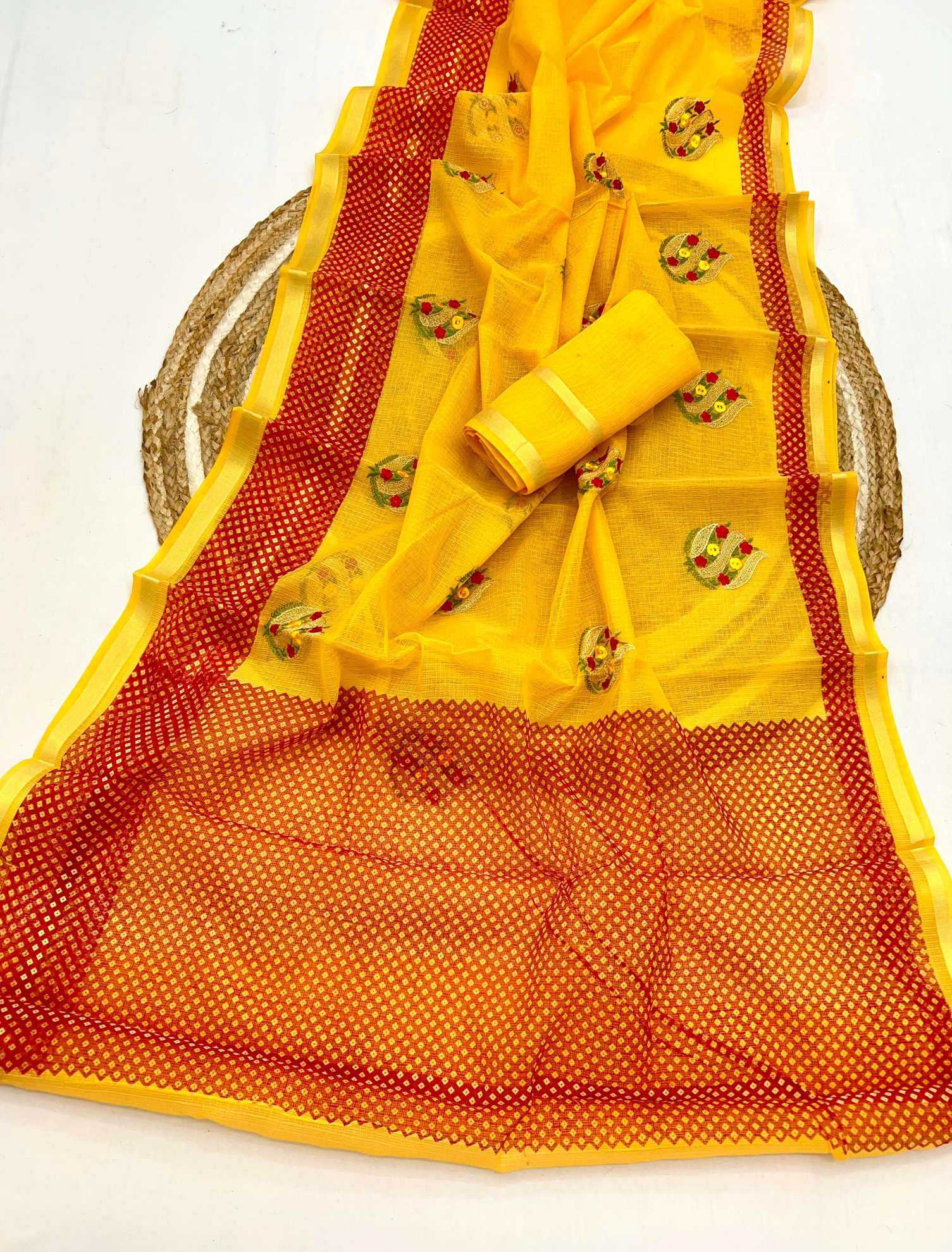 YNF Wholesale Soft Kota Hand Work Sarees  | Surat Manufacturer