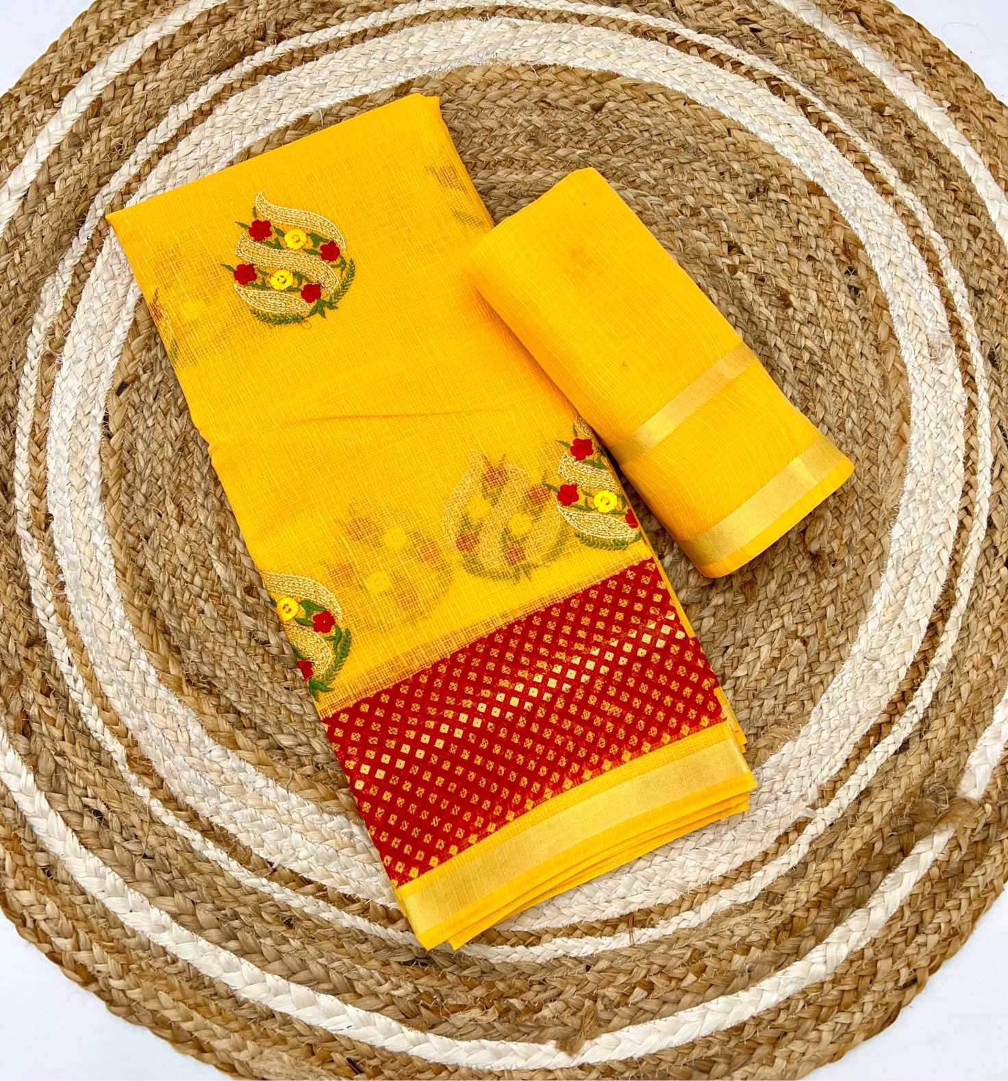 YNF Wholesale Soft Kota Hand Work Sarees  | Surat Manufacturer