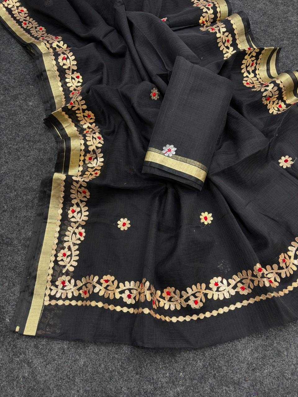 YNF Wholesale Cotton Gota Patti Sarees  | Surat Manufacturer
