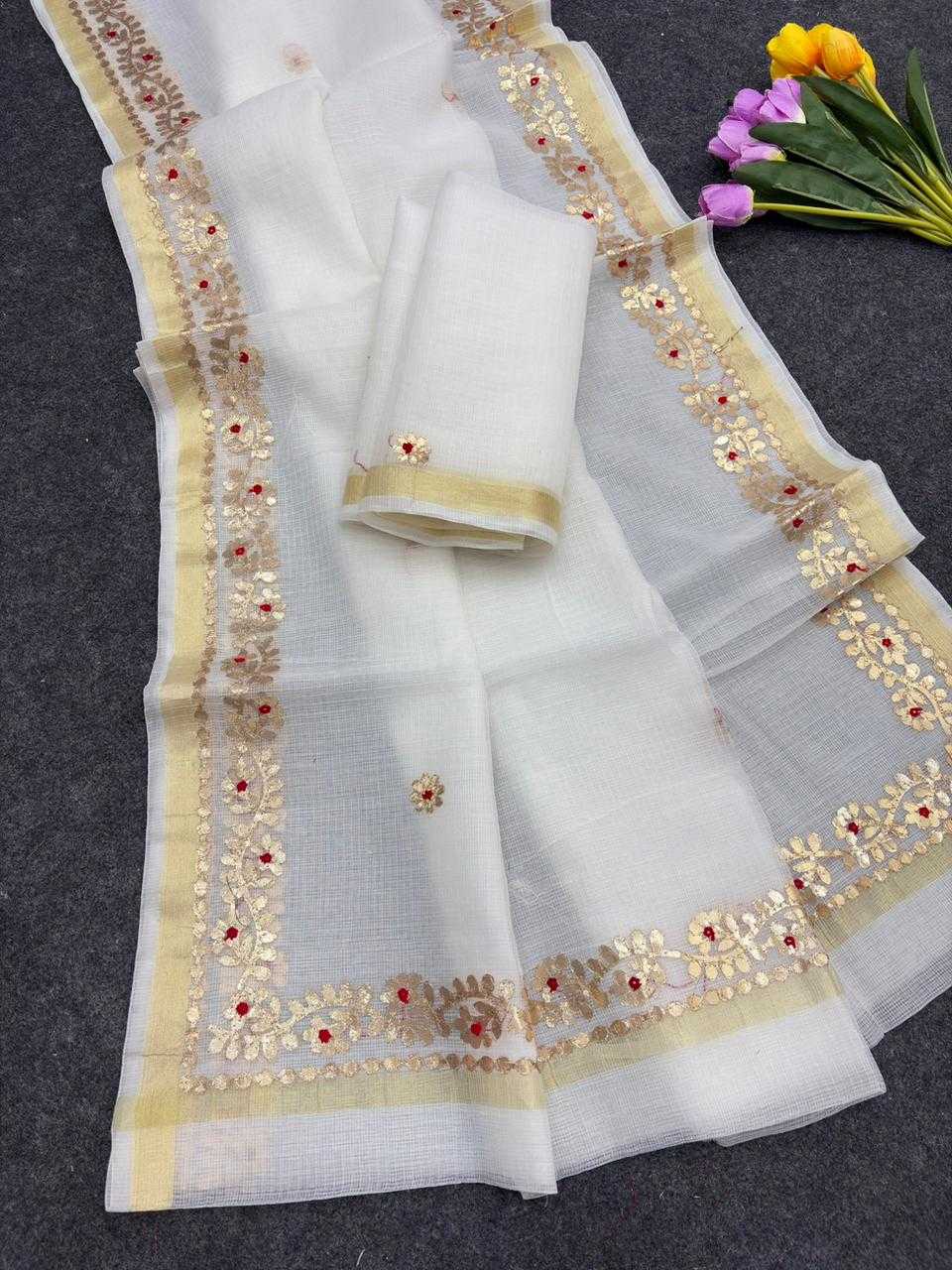 YNF Wholesale Cotton Gota Patti Sarees  | Surat Manufacturer