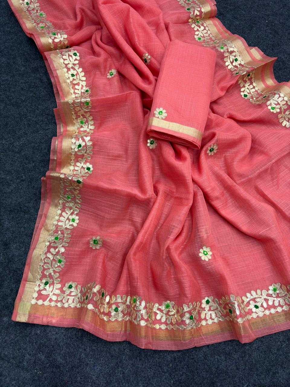 YNF Wholesale Cotton Gota Patti Sarees  | Surat Manufacturer