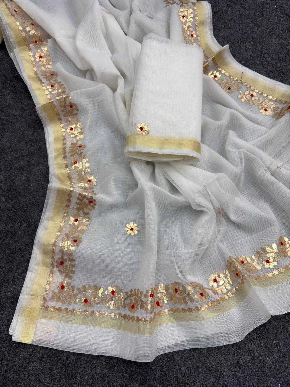 YNF Wholesale Cotton Gota Patti Sarees  | Surat Manufacturer