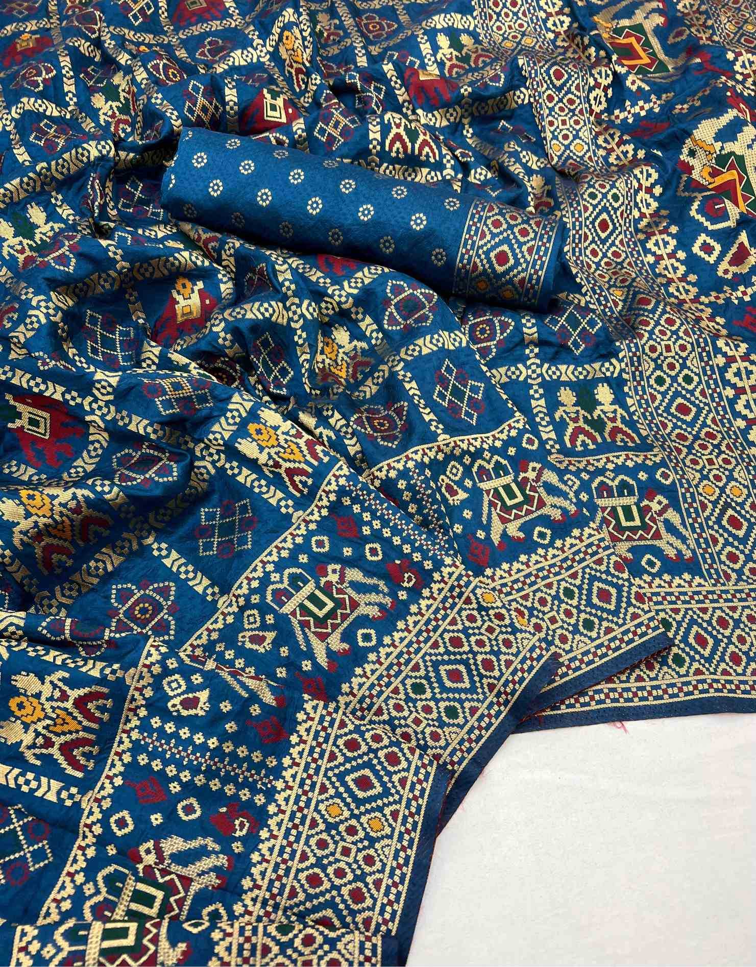 YNF Wholesale Patola Silk Traditional Silk Sarees  | Surat Manufacturer