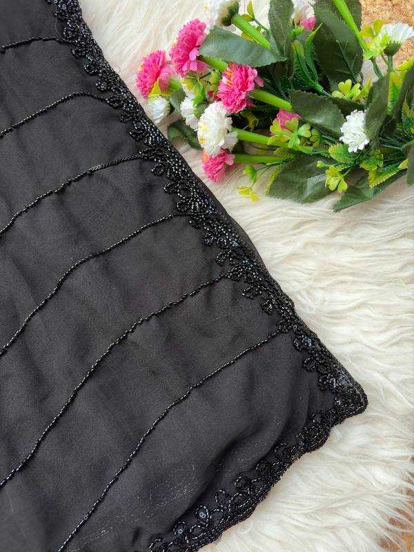 YNF Wholesale Faux Georgette Fancy Sarees  | Surat Manufacturer
