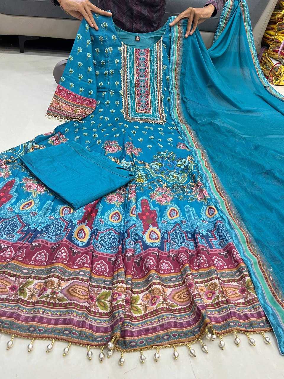 YNF Wholesale Chinon Anarkali Suits  | Surat Manufacturer