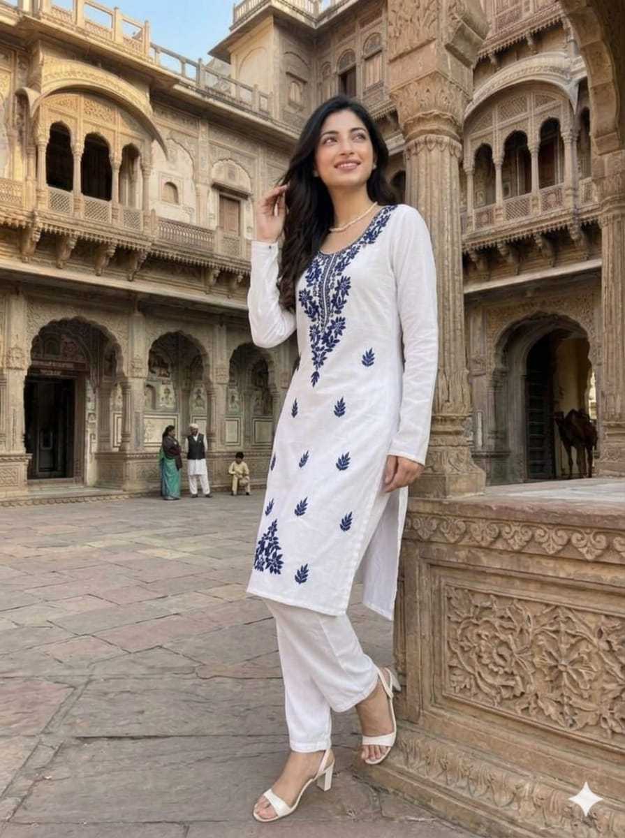 YNF Wholesale Rayon Cotton Kurtis  | Surat Manufacturer