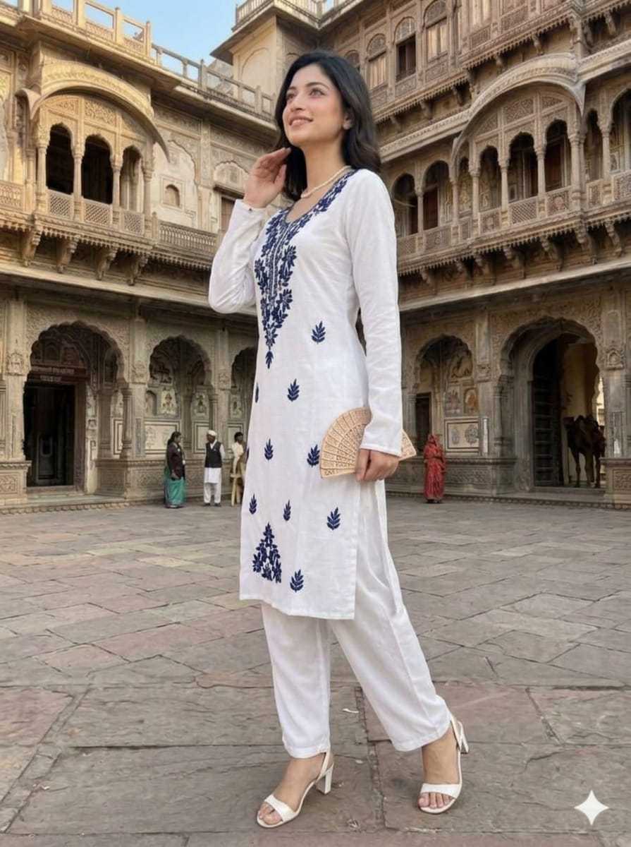 YNF Wholesale Rayon Cotton Kurtis  | Surat Manufacturer