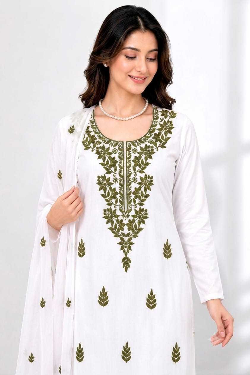 YNF Wholesale Rayon Embroidery Suits  | Surat Manufacturer