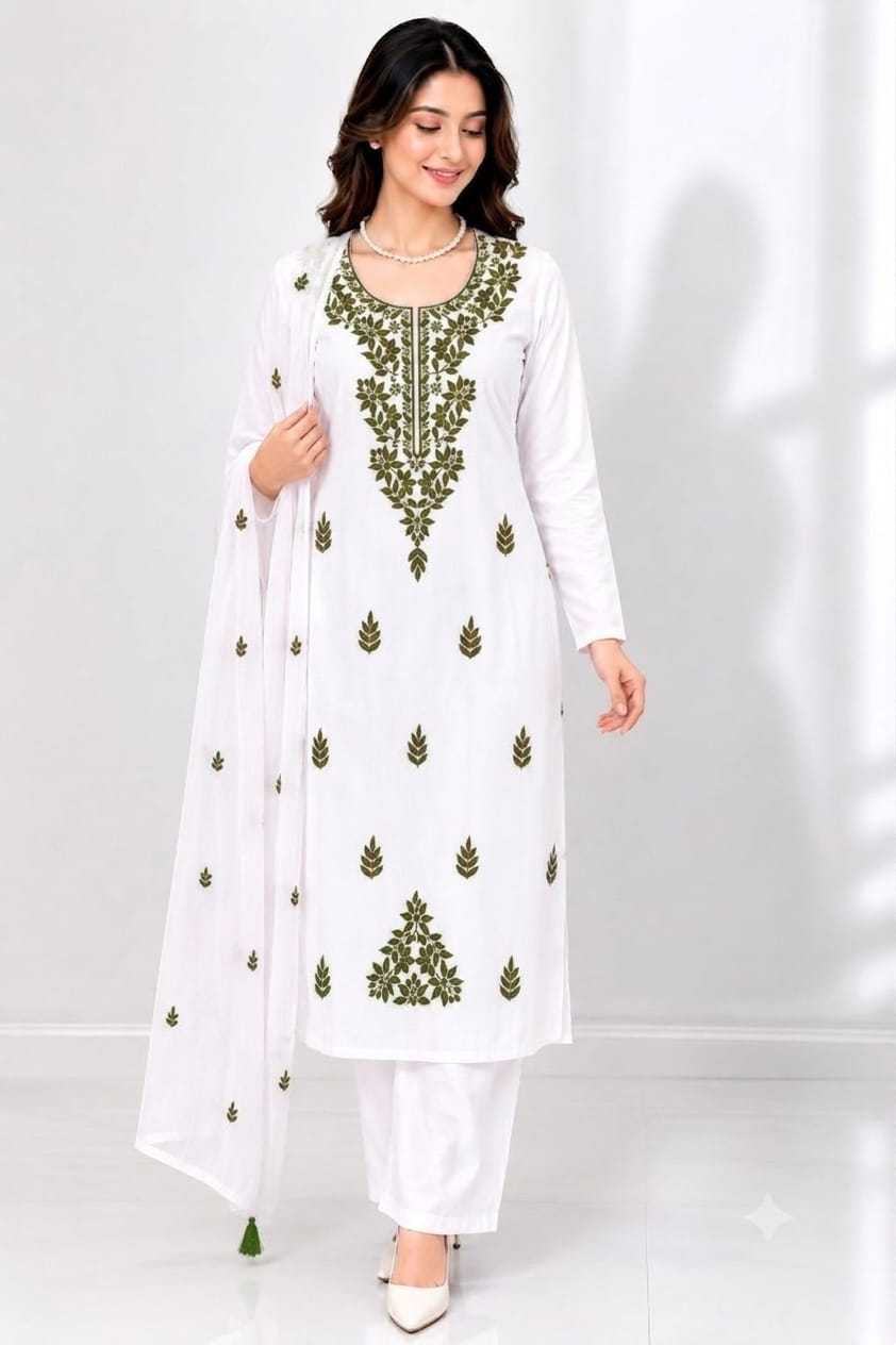 YNF Wholesale Rayon Embroidery Suits  | Surat Manufacturer
