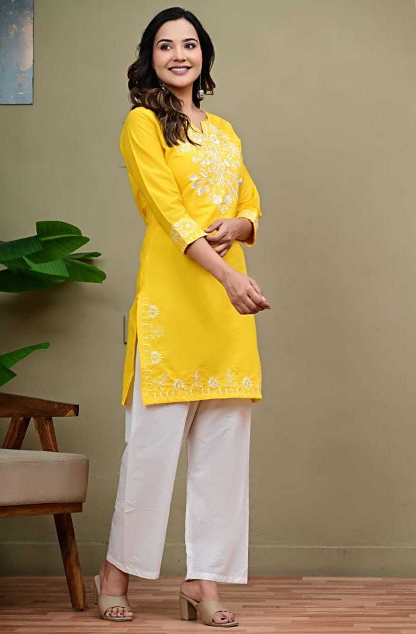 YNF Wholesale Cotton Cotton Kurtis  | Surat Manufacturer