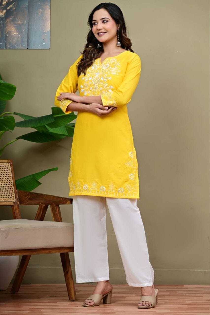 YNF Wholesale Cotton Cotton Kurtis  | Surat Manufacturer