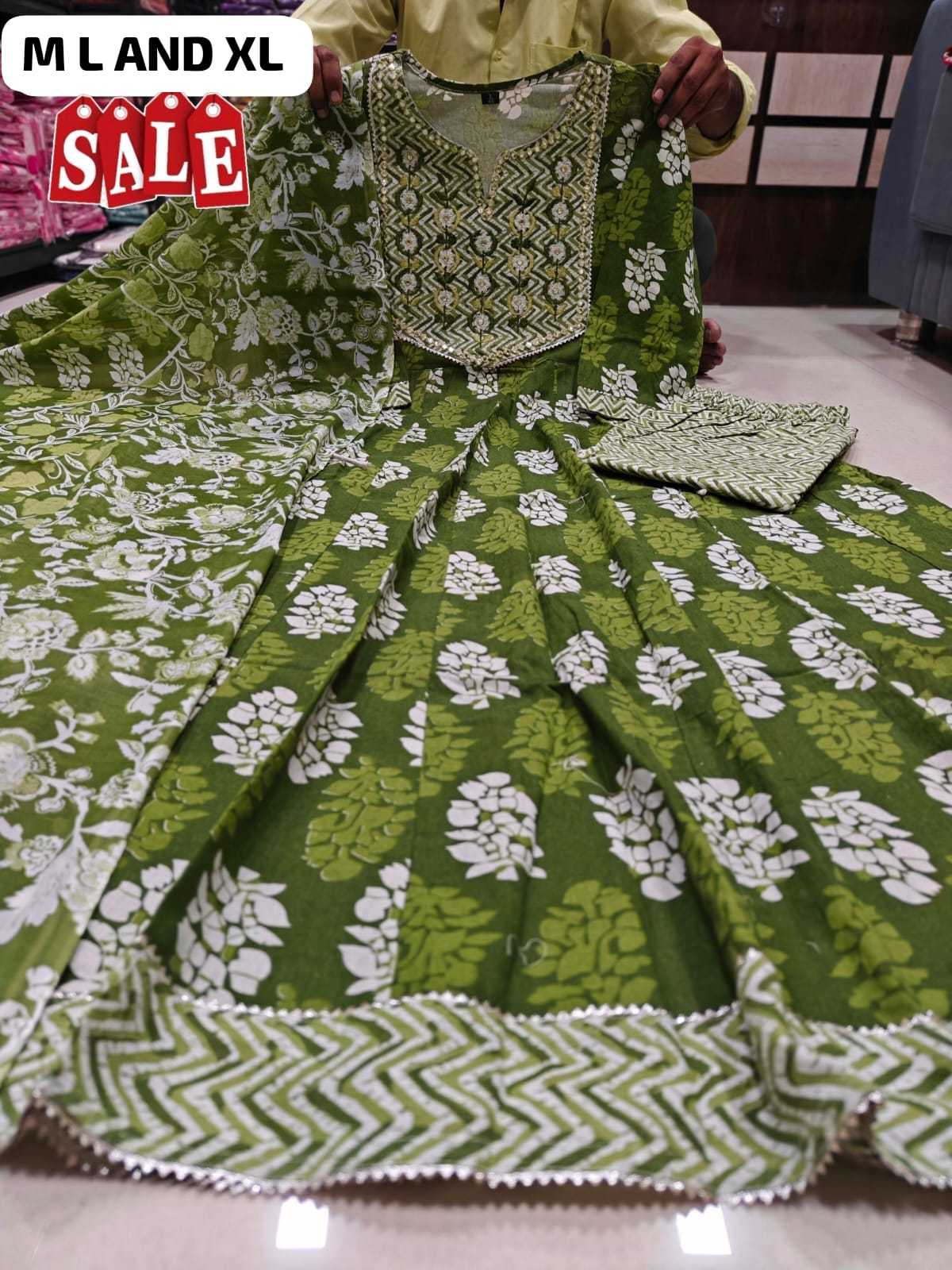 YNF Wholesale Cotton Party Wear Kurtis  | Surat Manufacturer