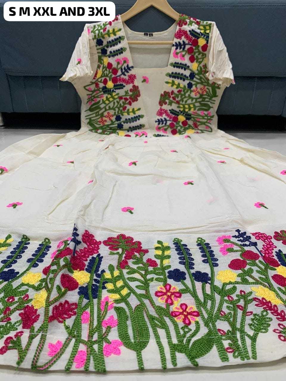 YNF Wholesale Cotton Party Wear Dresses  | Surat Manufacturer