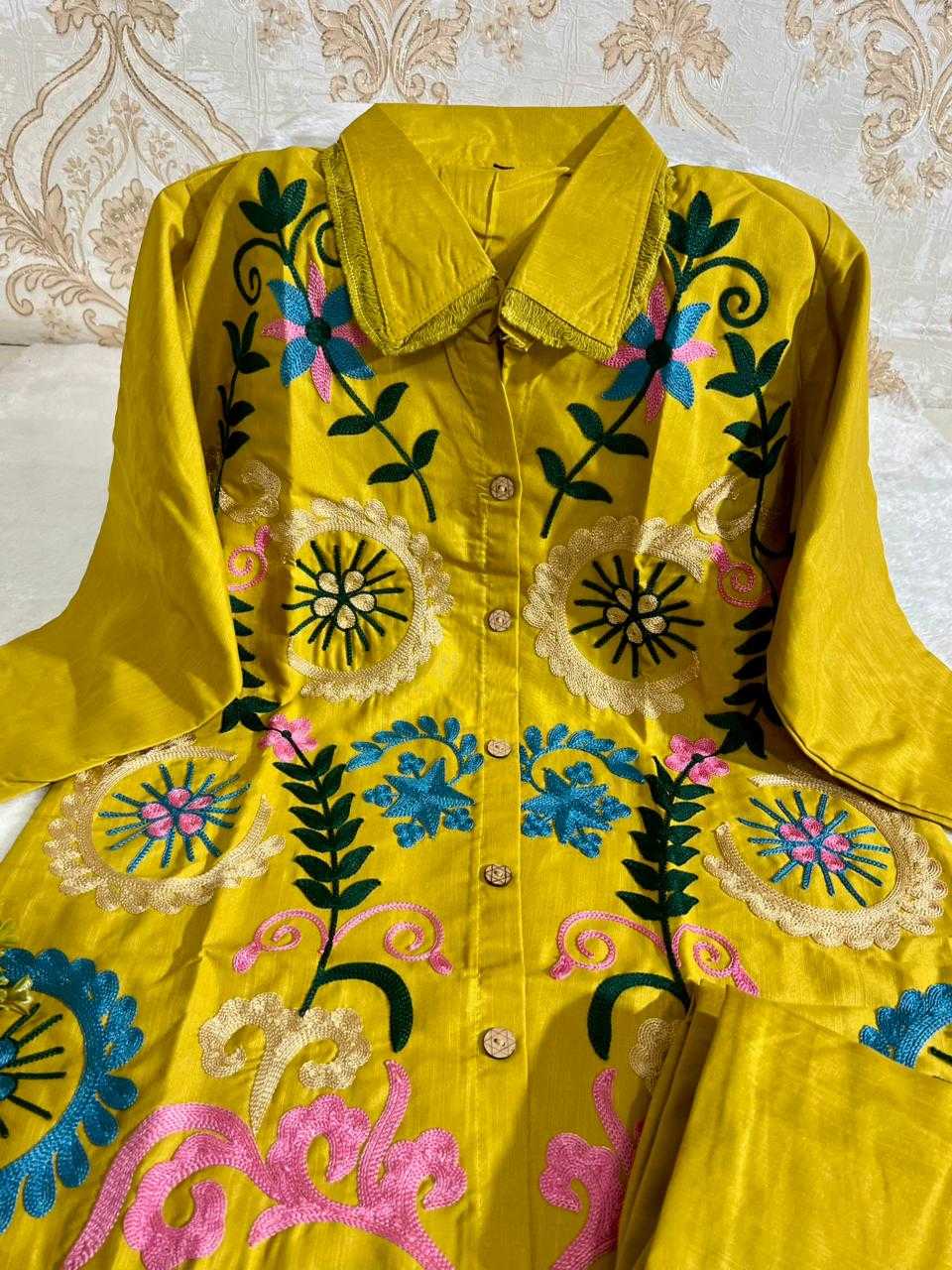 YNF Wholesale Slub Silk Co-ord Set  | Surat Manufacturer