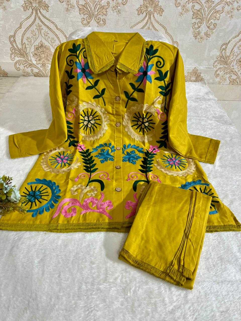 YNF Wholesale Slub Silk Co-ord Set  | Surat Manufacturer