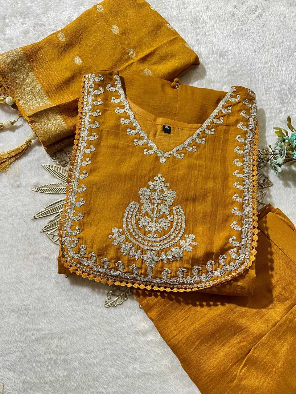 YNF Wholesale Chinon Festive Kurtis  | Surat Manufacturer