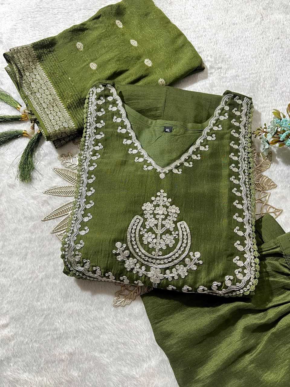 YNF Wholesale Chinon Festive Kurtis  | Surat Manufacturer