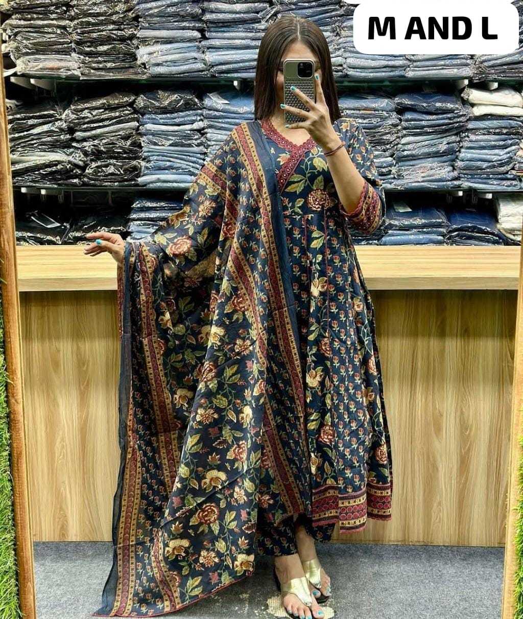 YNF Wholesale Cotton Party Wear Kurtis  | Surat Manufacturer