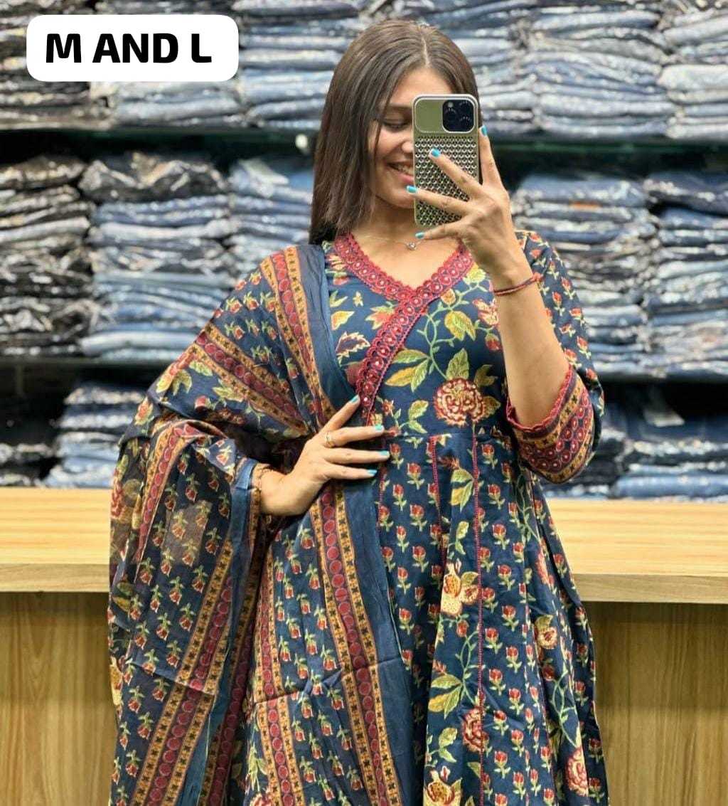 YNF Wholesale Cotton Party Wear Kurtis  | Surat Manufacturer