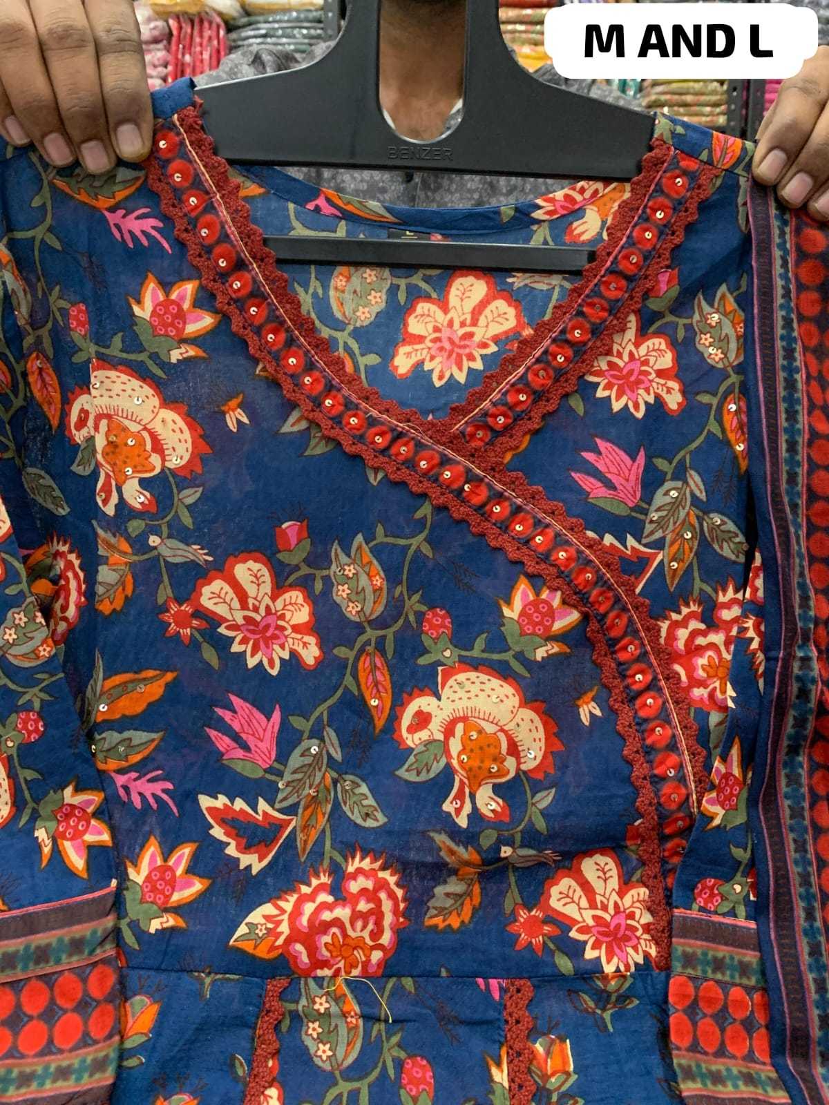 YNF Wholesale Cotton Party Wear Kurtis  | Surat Manufacturer