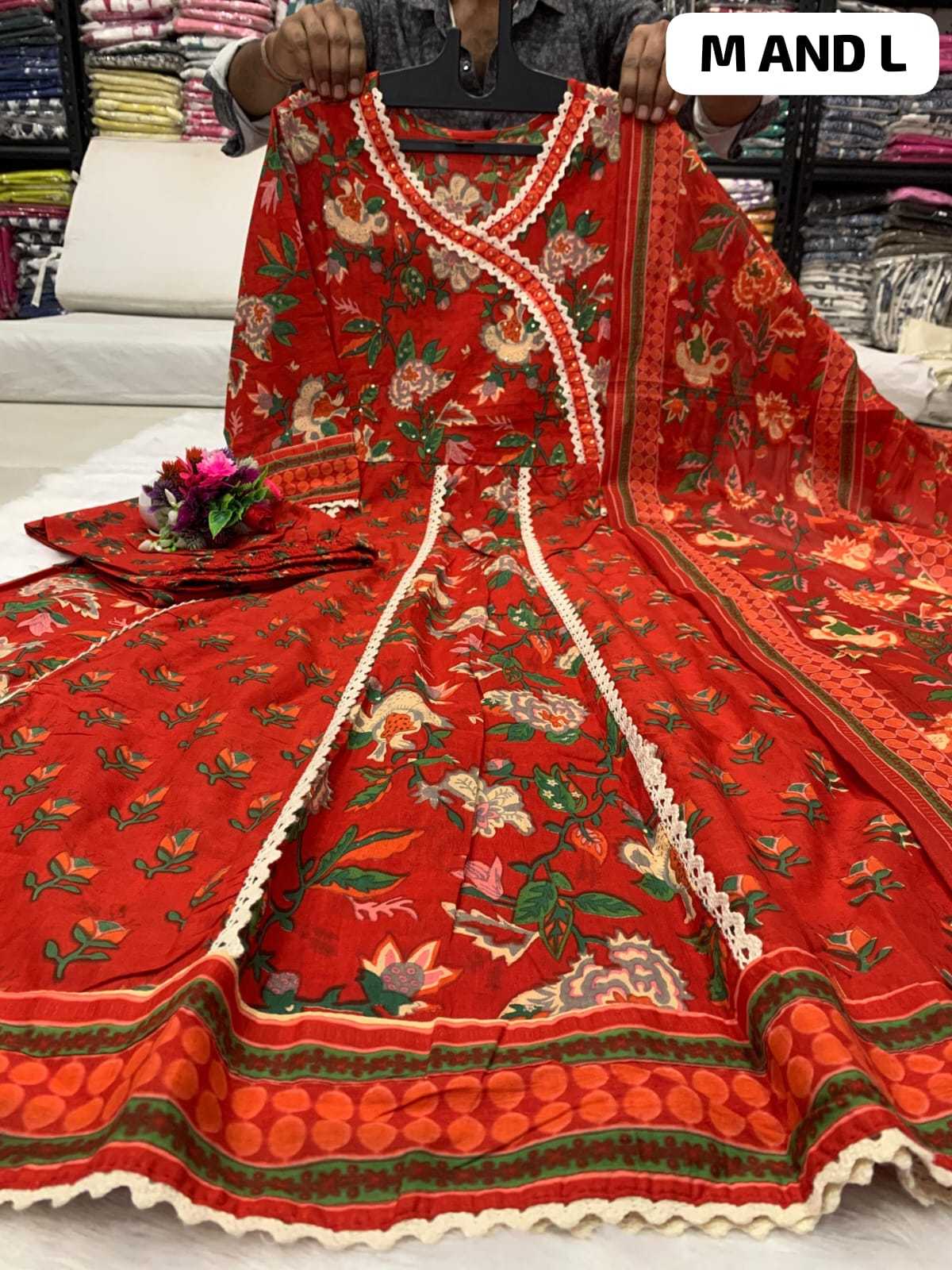 YNF Wholesale Cotton Party Wear Kurtis  | Surat Manufacturer