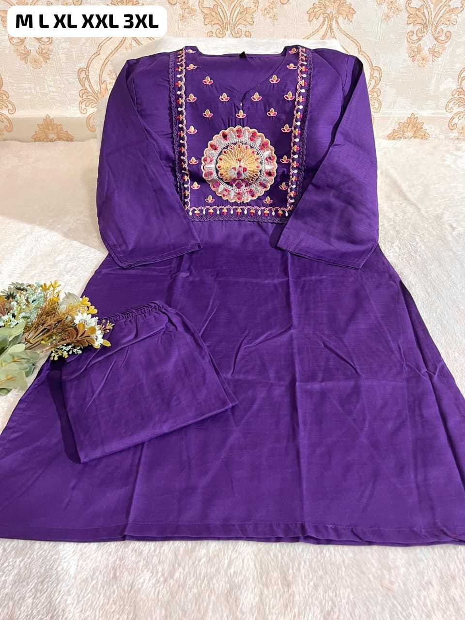 YNF Wholesale Slubby Embroidery Suits  | Surat Manufacturer