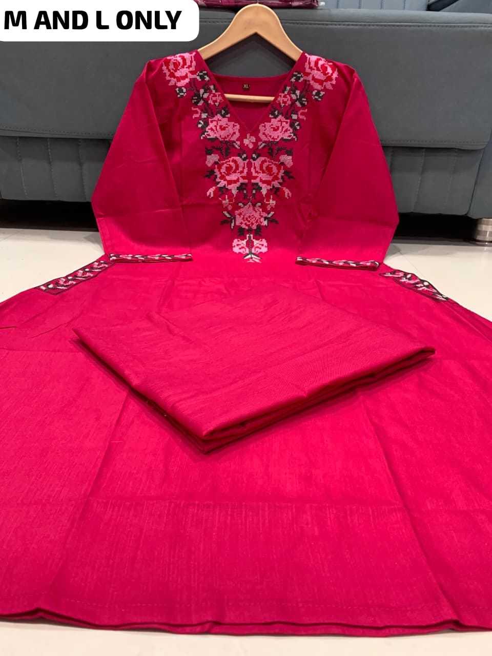 YNF Wholesale Slub Silk Designer Kurtis  | Surat Manufacturer