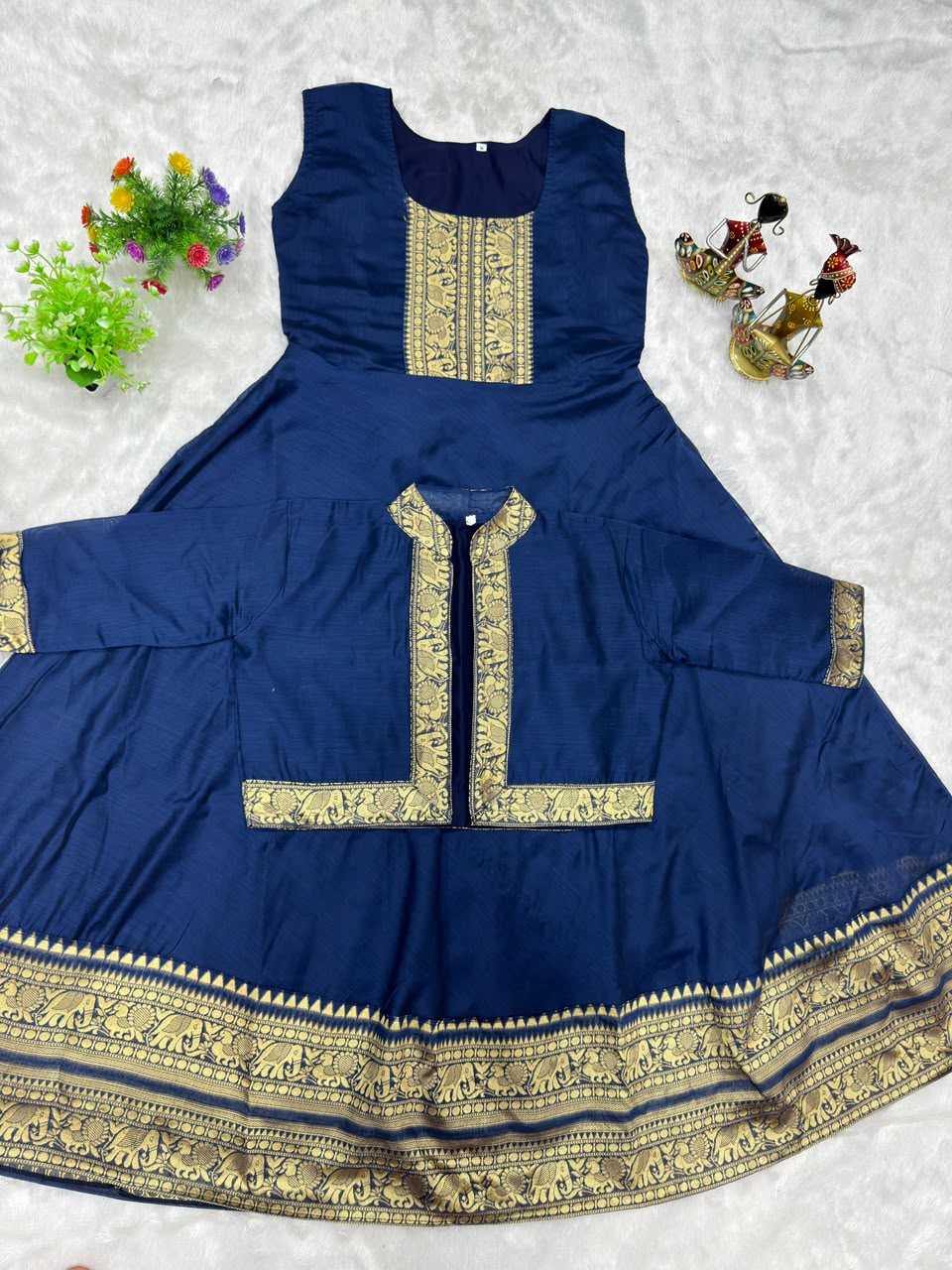 YNF Wholesale Cotton Fancy Gowns  | Surat Manufacturer