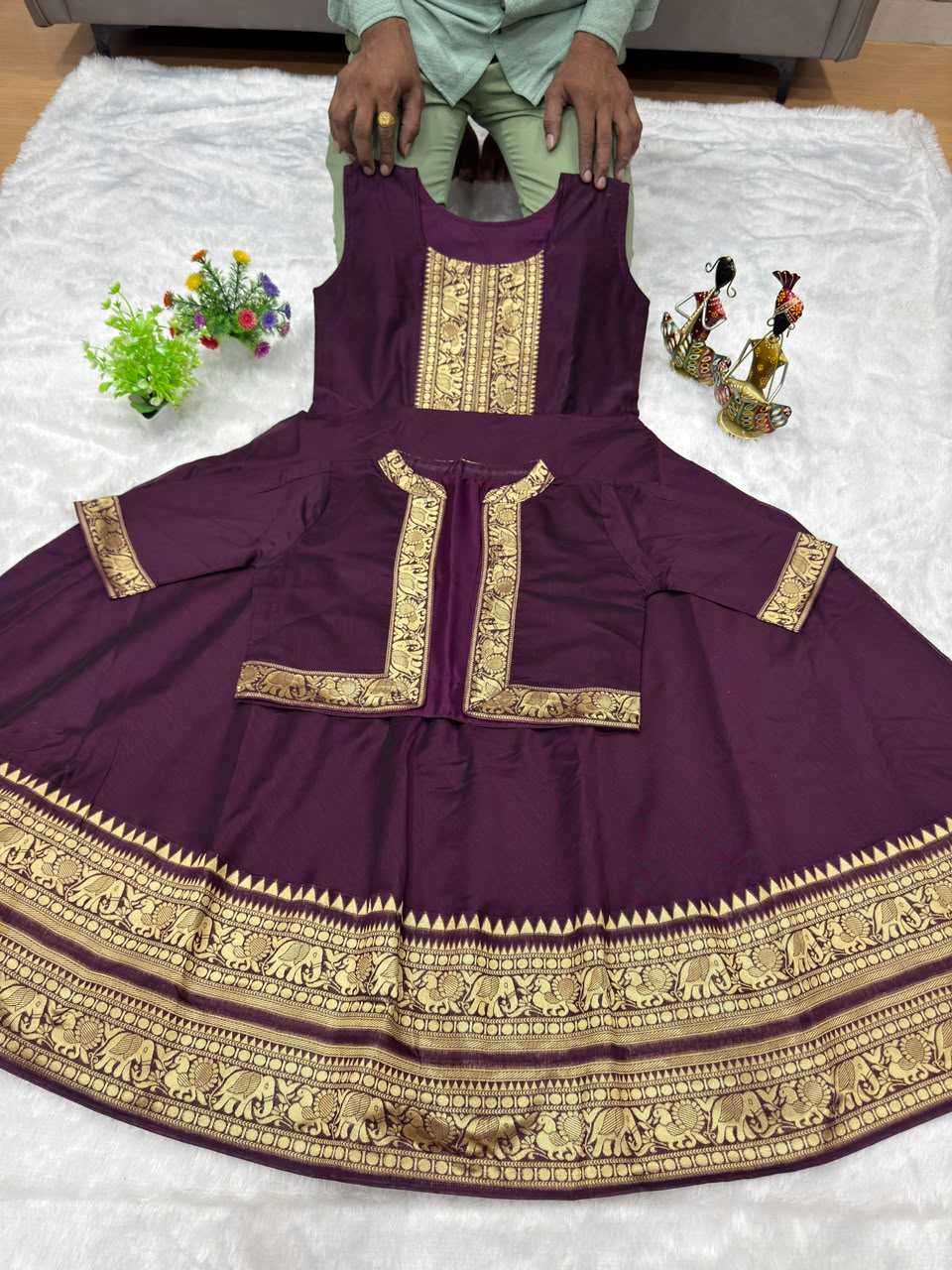 YNF Wholesale Cotton Fancy Gowns  | Surat Manufacturer