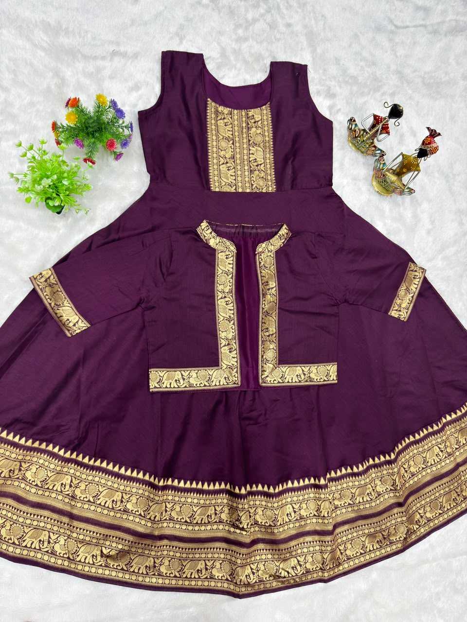 YNF Wholesale Cotton Fancy Gowns  | Surat Manufacturer