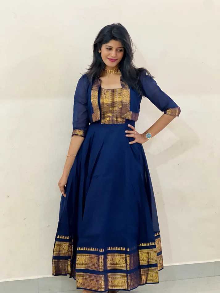YNF Wholesale Cotton Fancy Gowns  | Surat Manufacturer