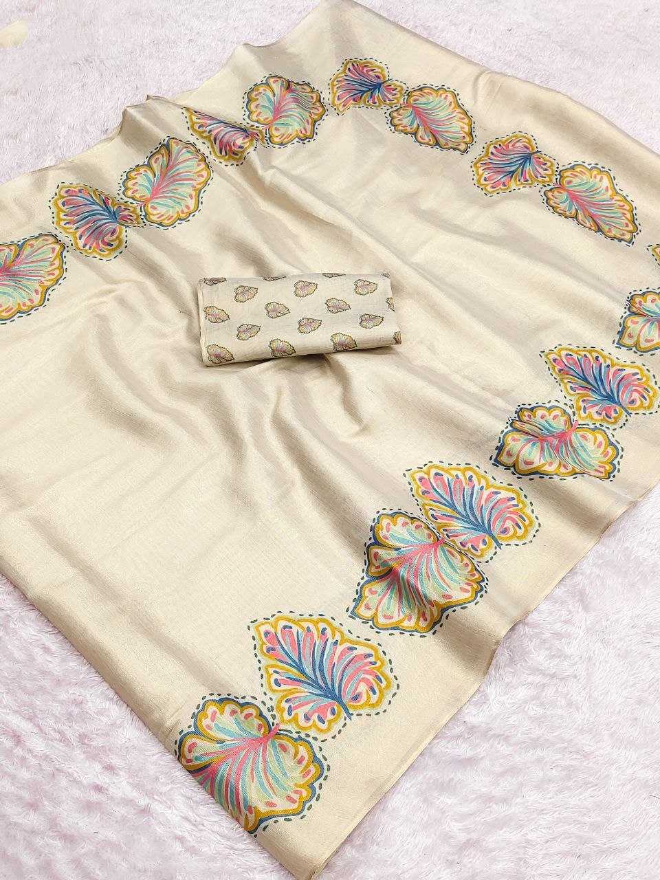 YNF Wholesale Tissue Silk Designer Silk Sarees  | Surat Manufacturer