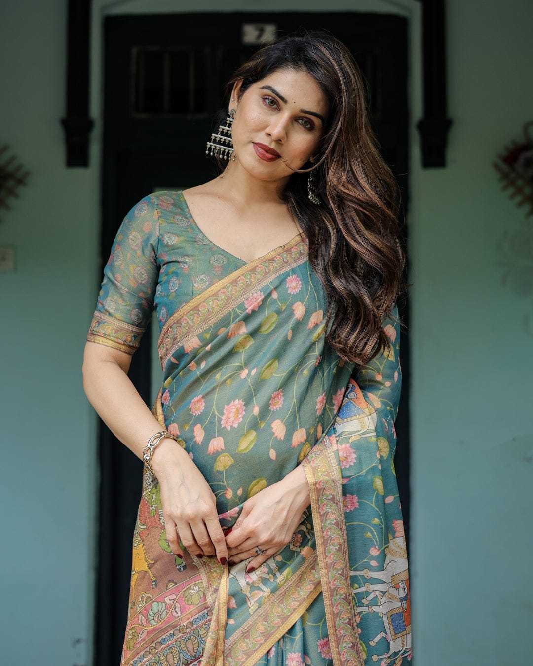 YNF Wholesale Tissue Silk Designer Silk Sarees  | Surat Manufacturer